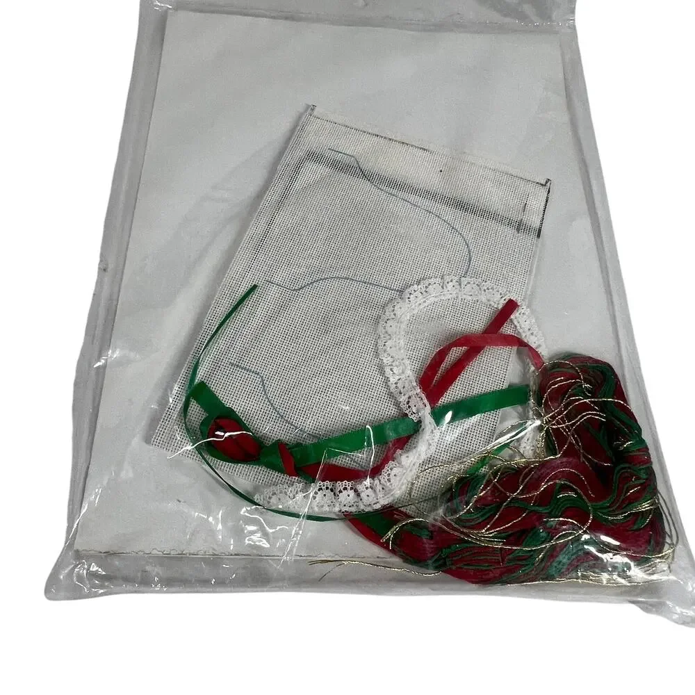 SOMETHING SPECIAL Bell Ornament Needlepoint Kit 30360 Set of 3 Vintage 1983